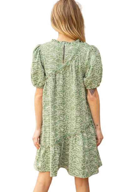 Marin Embroidered Yoke Dress