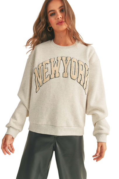 New York Patch Sweatshirt