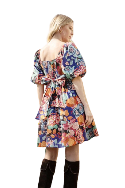 Miller Floral Mini Dress