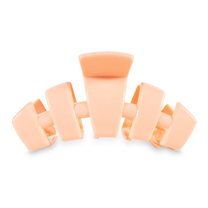 Peach Fuzz Large Classic Teleties Hair Clip