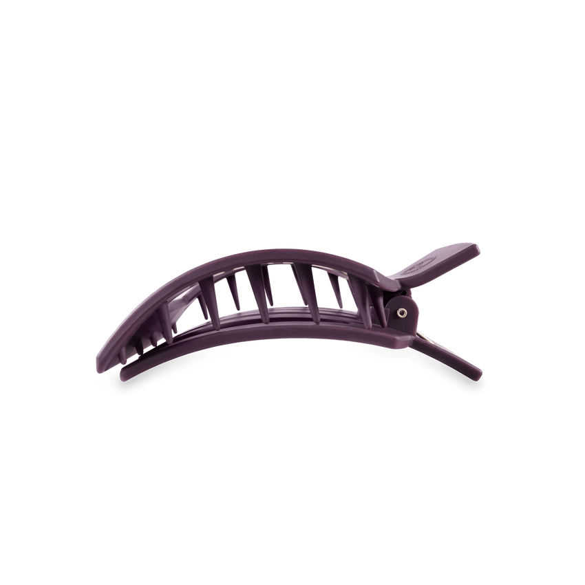 Burgundy Bliss Medium Flat Square Teleties Clip