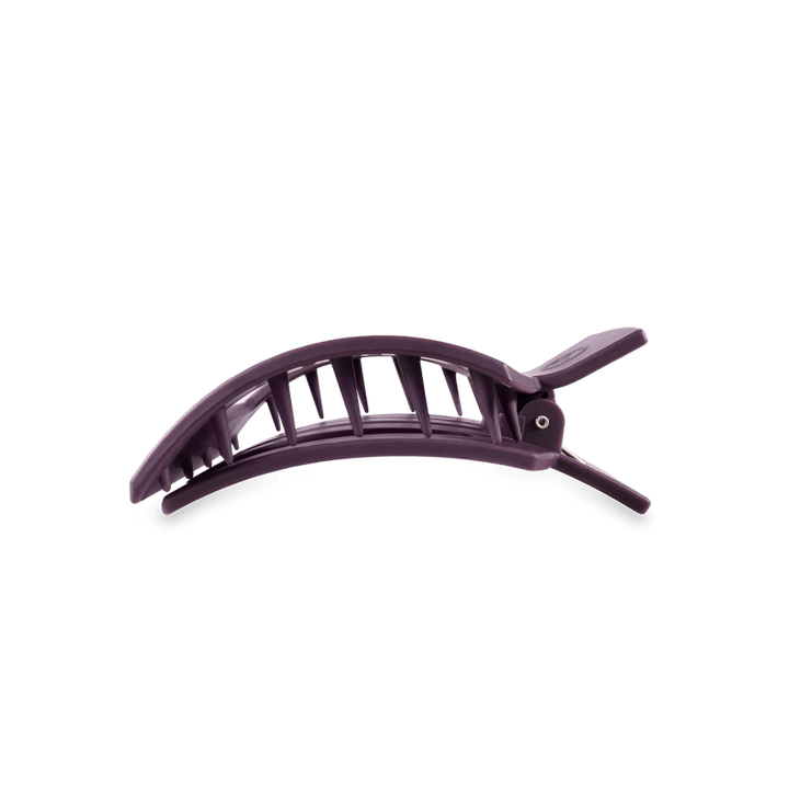 Burgundy Bliss Medium Flat Square Teleties Clip