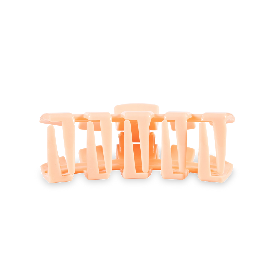 Peach Fuzz Medium Classic Teleties Hair Clip