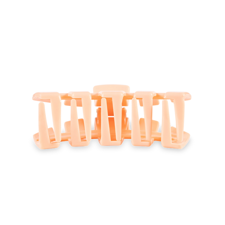 Peach Fuzz Medium Classic Teleties Hair Clip