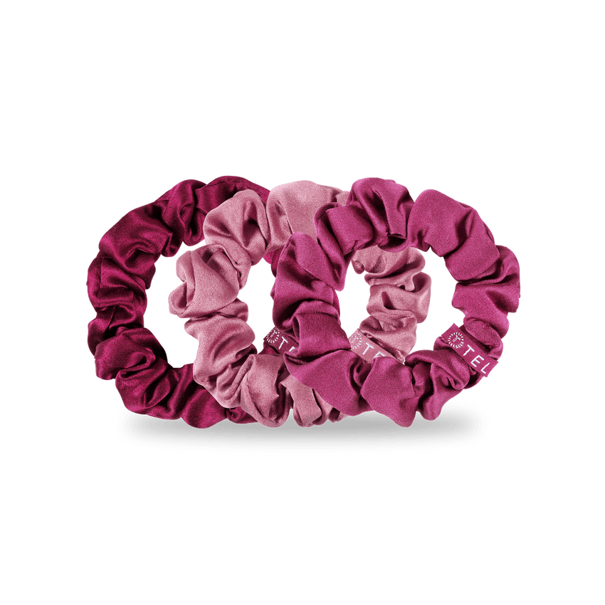 Burgundy Bliss Large Teleties Scrunchie Set