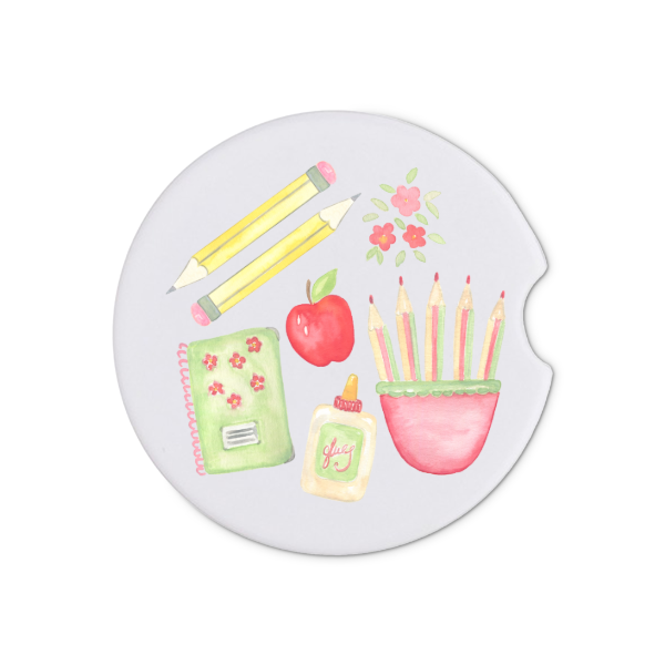 Schoolhouse Car Coaster