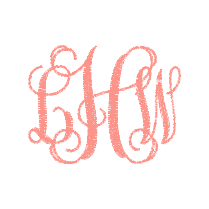 Baby Gown Monogram Options