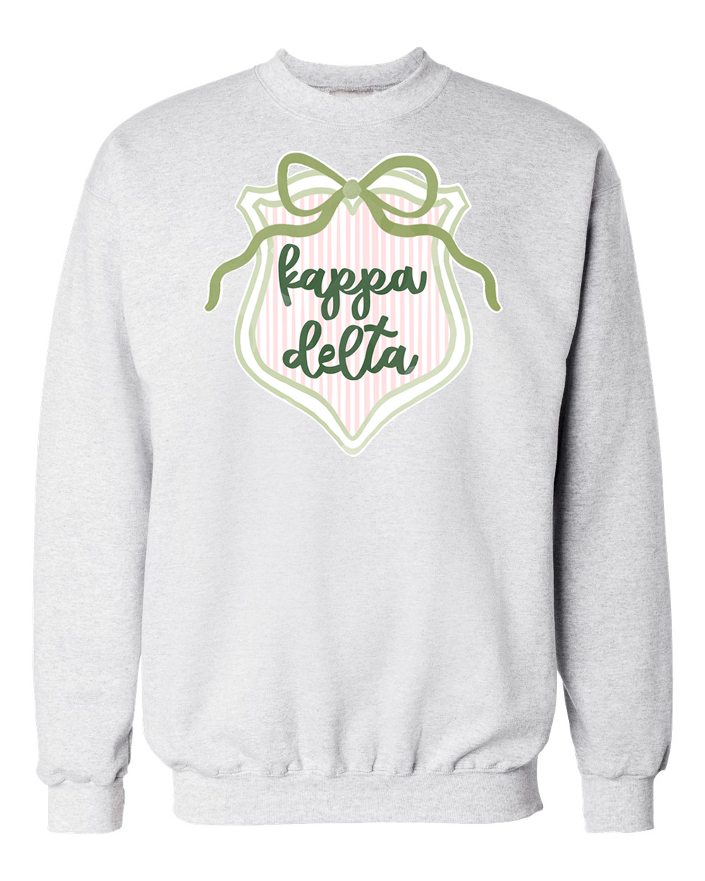 Sorority Bow Crest Sweatshirt