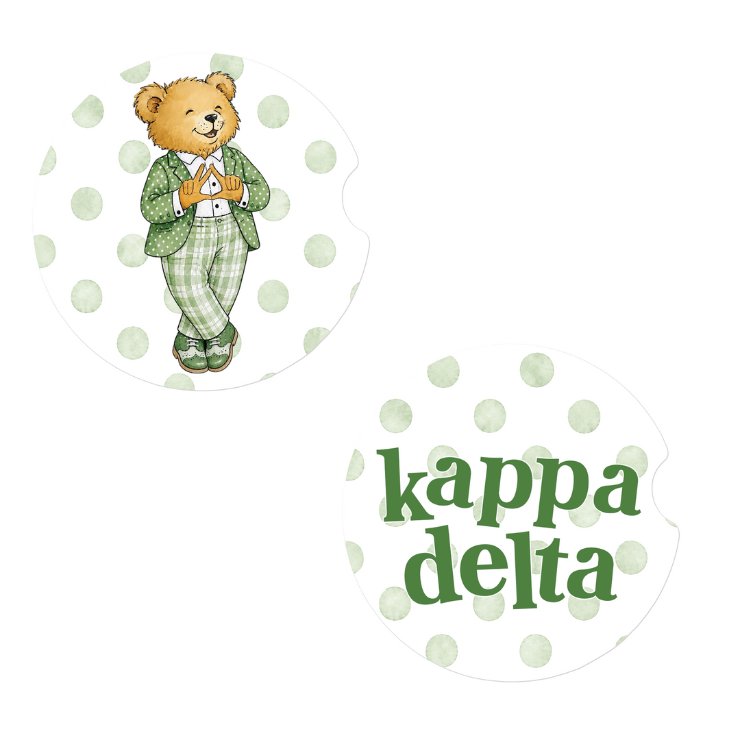 Mascot Sorority Car Coaster Set