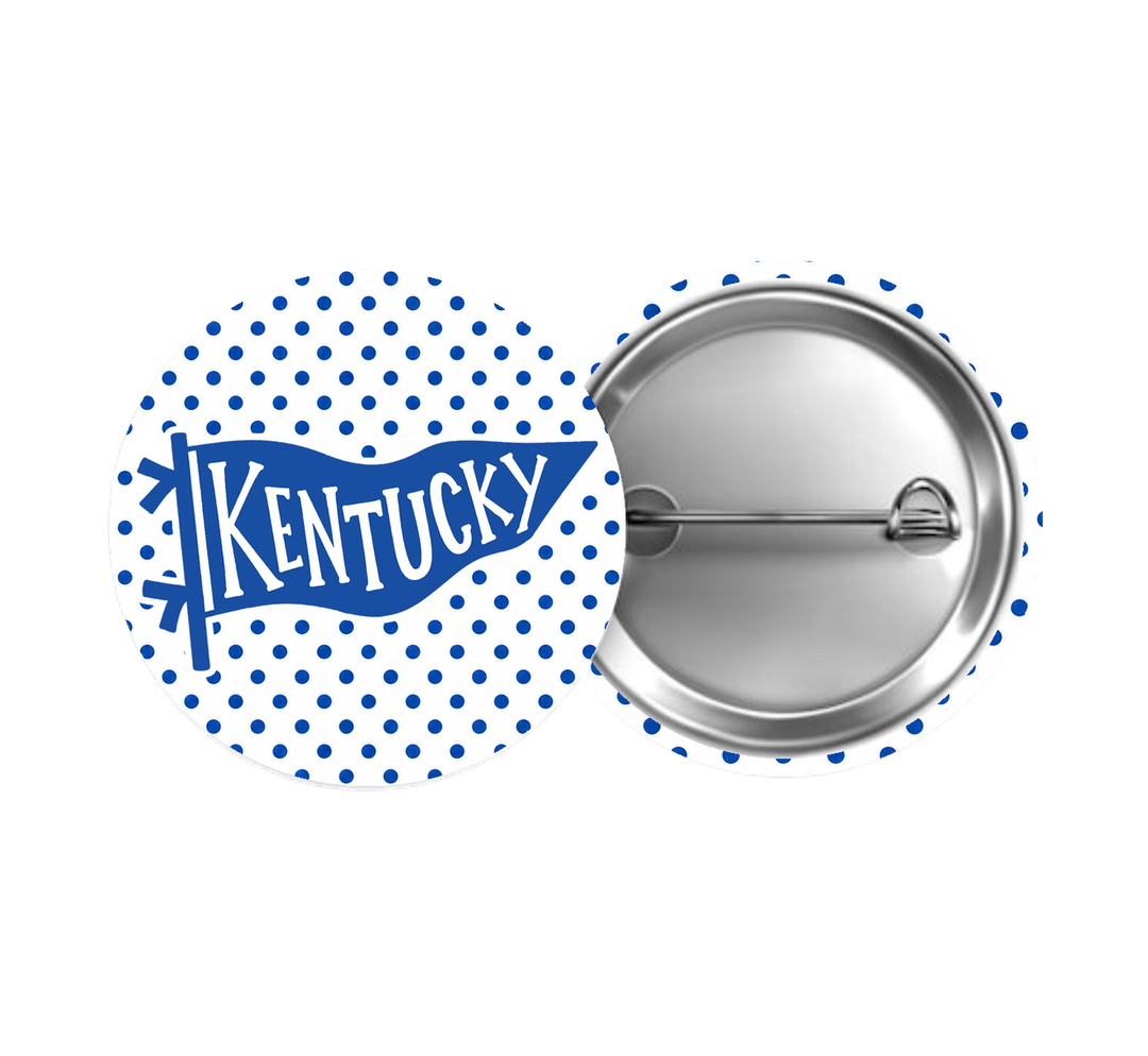 Kentucky Pennant Button