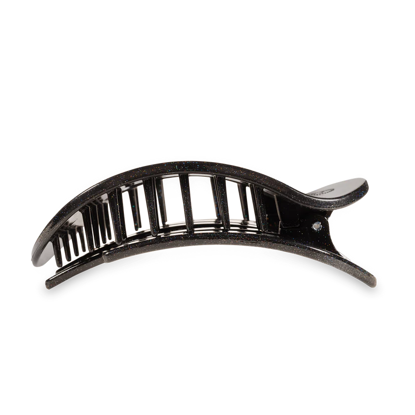 Midnight Magic Large Flat Round Teleties Clip