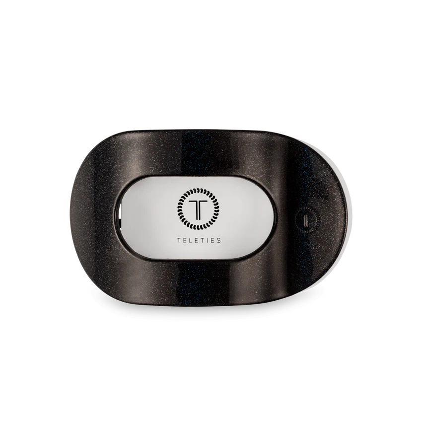 Midnight Magic Medium Flat Round Teleties Clip