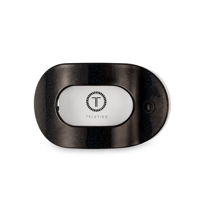 Midnight Magic Medium Flat Round Teleties Clip