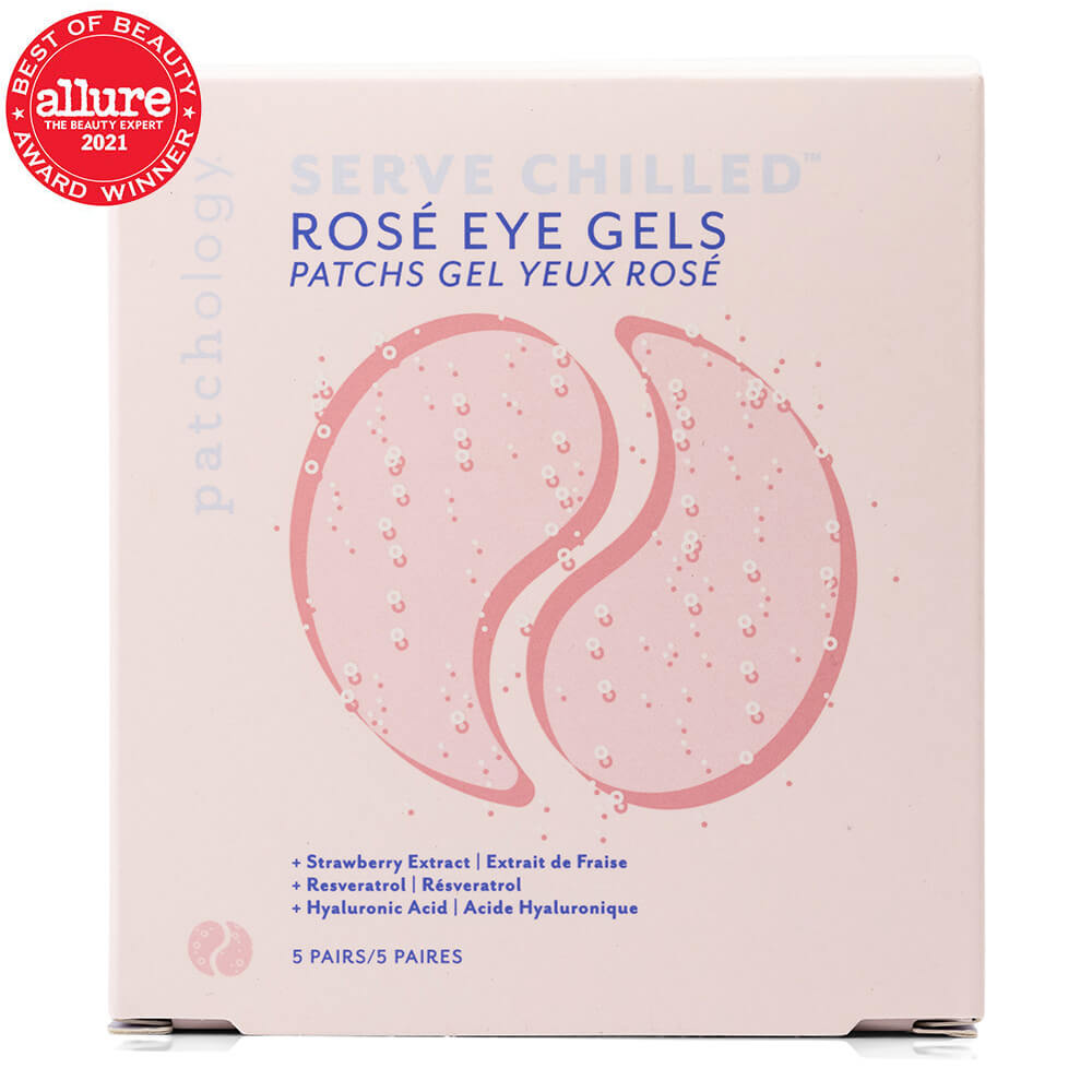 Serve Chilled Rosé Eye Gels