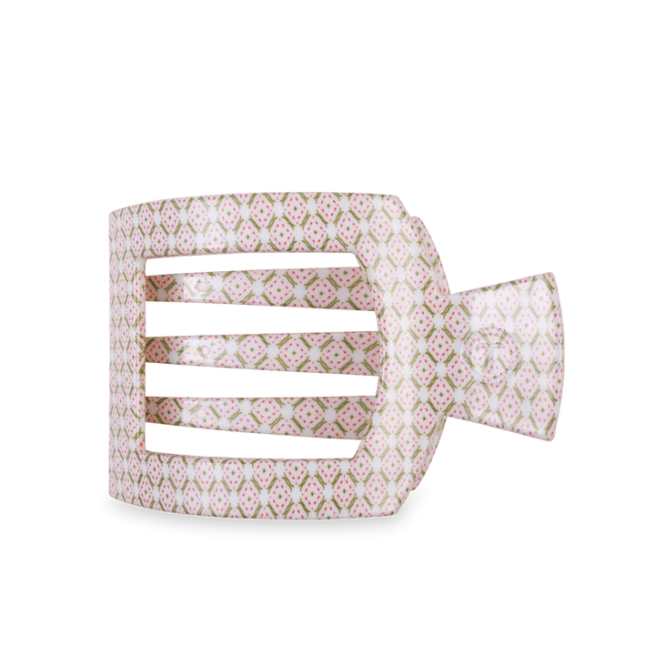 Pine & Pearl Large Flat Square Teleties Clip