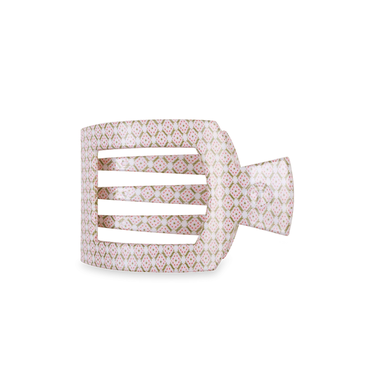 Pine & Pearl Medium Flat Square Teleties Clip