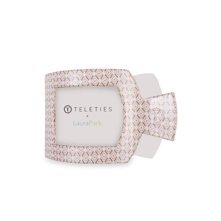 Pine & Pearl Medium Flat Square Teleties Clip