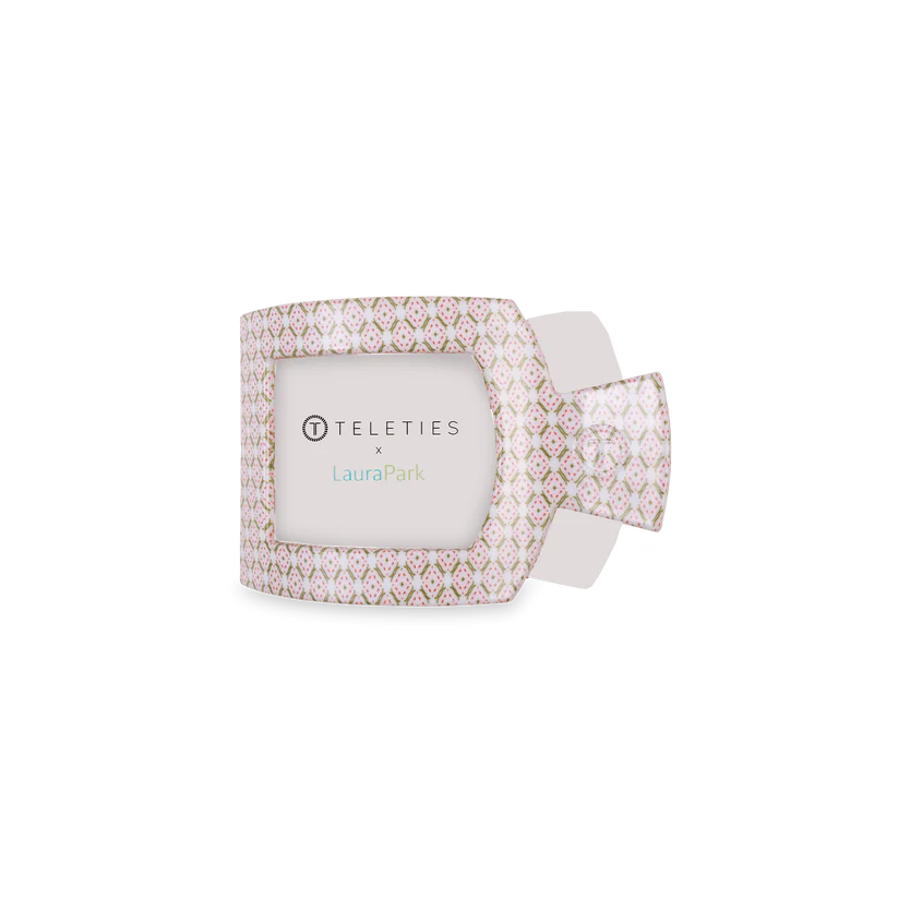 Pine & Pearl Small Flat Square Teleties Clip