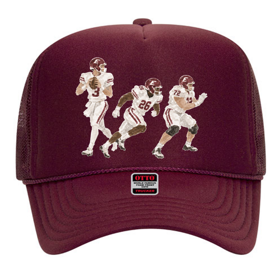 Power Sweep EKU Trucker Hat