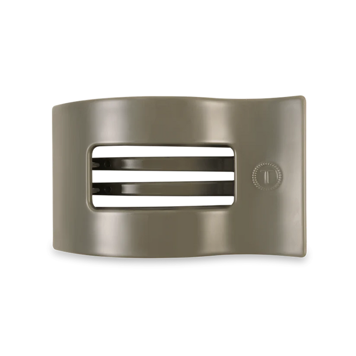 Sage It Ain't So Medium Flat Rectangle Teleties Clip