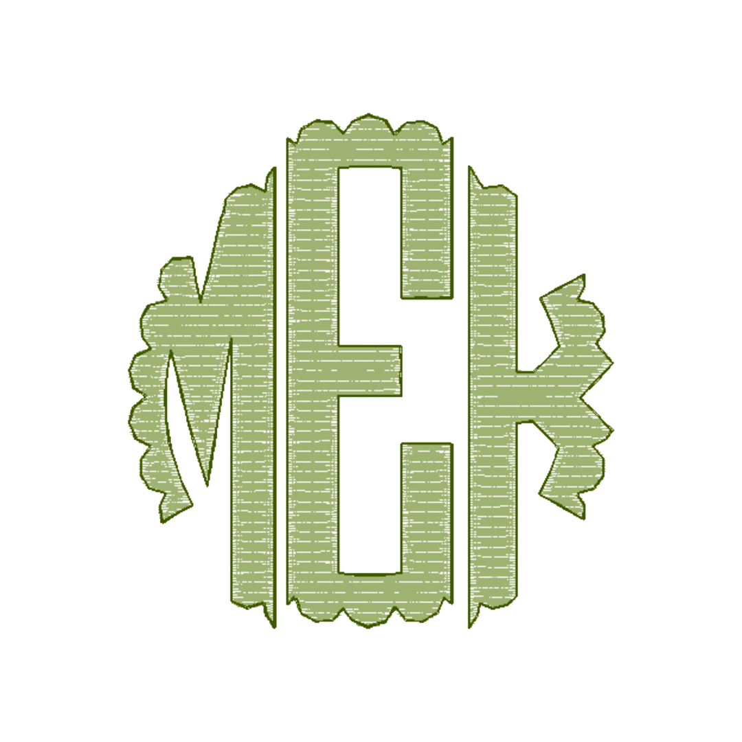 Baby Gown Monogram Options