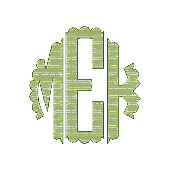 Baby Gown Monogram Options