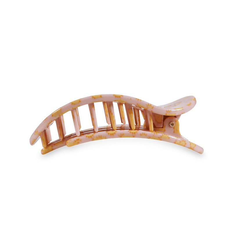 Sunny Days Ahead Medium Flat Round Teleties Clip