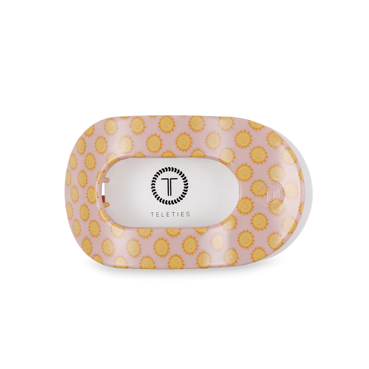 Sunny Days Ahead Medium Flat Round Teleties Clip