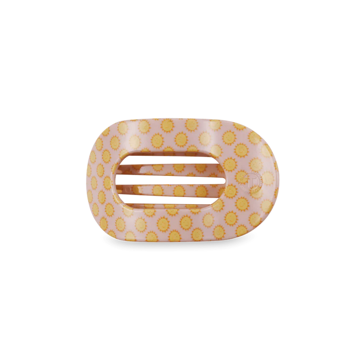 Sunny Days Ahead Small Flat Round Teleties Clip