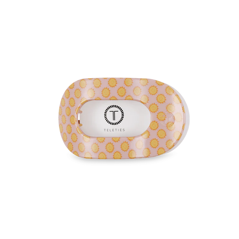 Sunny Days Ahead Small Flat Round Teleties Clip
