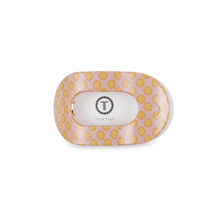 Sunny Days Ahead Small Flat Round Teleties Clip