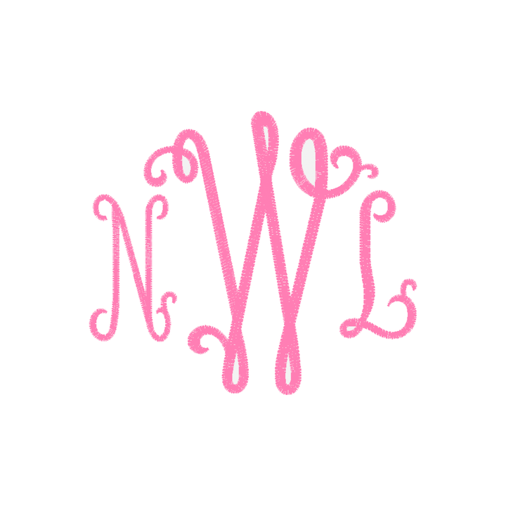 Baby Gown Monogram Options