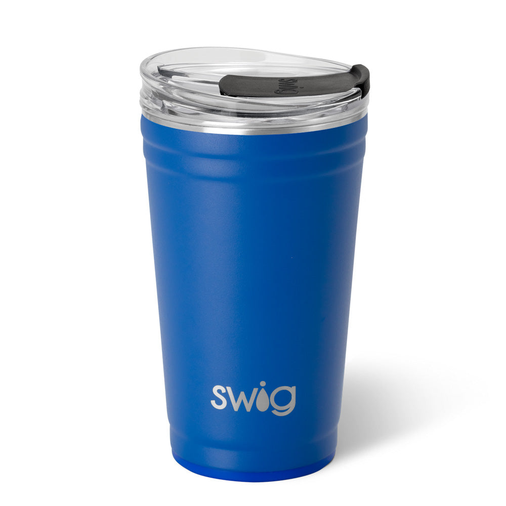 Royal Blue Swig Party Cup