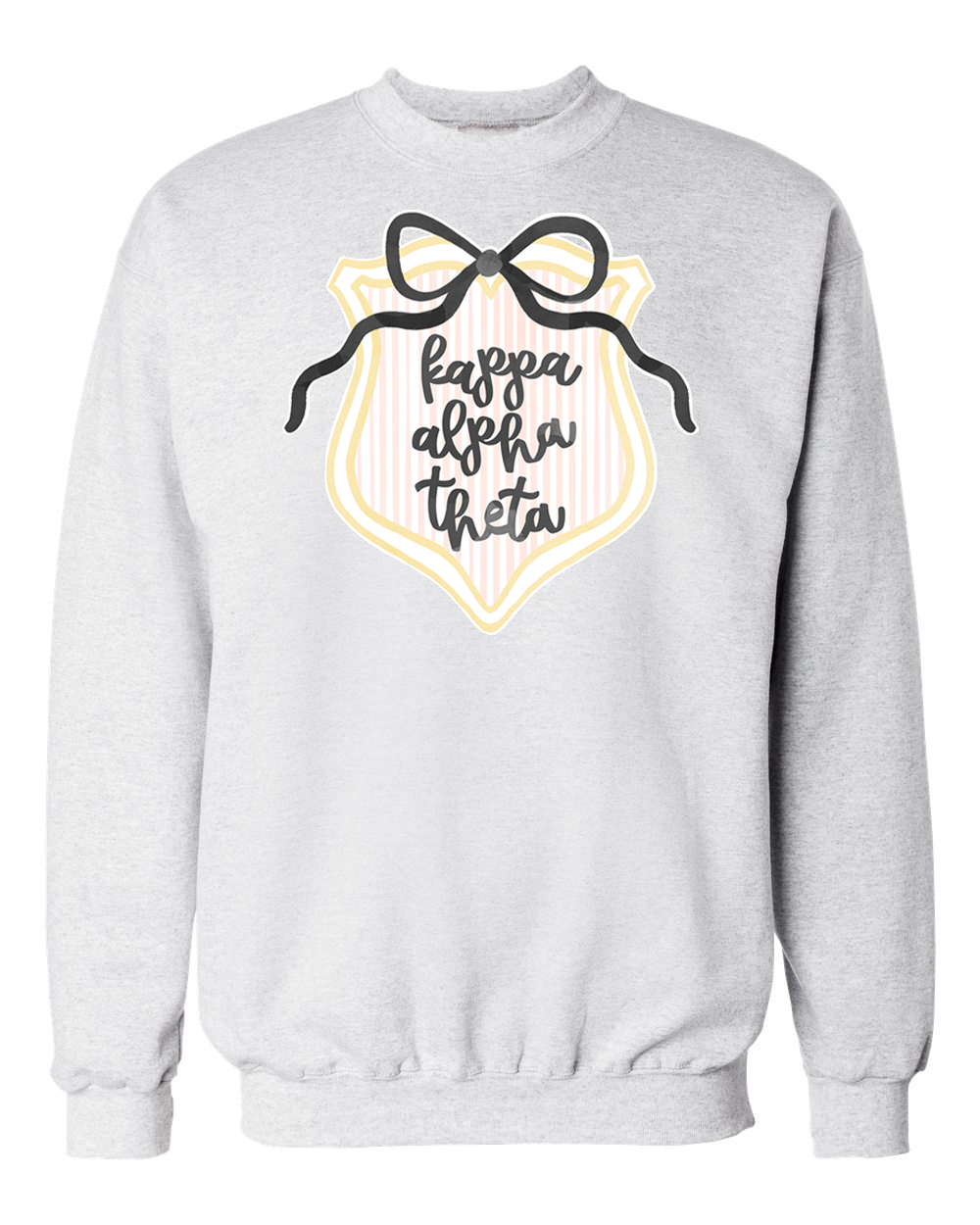 Sorority Bow Crest Sweatshirt