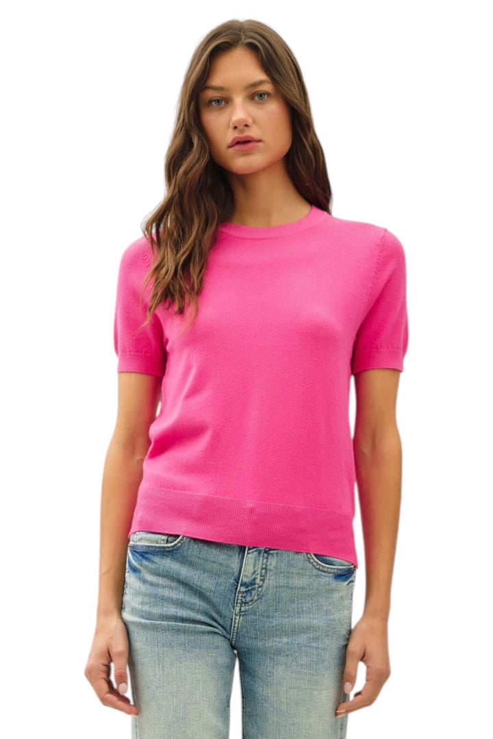 Harmon Short Sleeve Sweater
