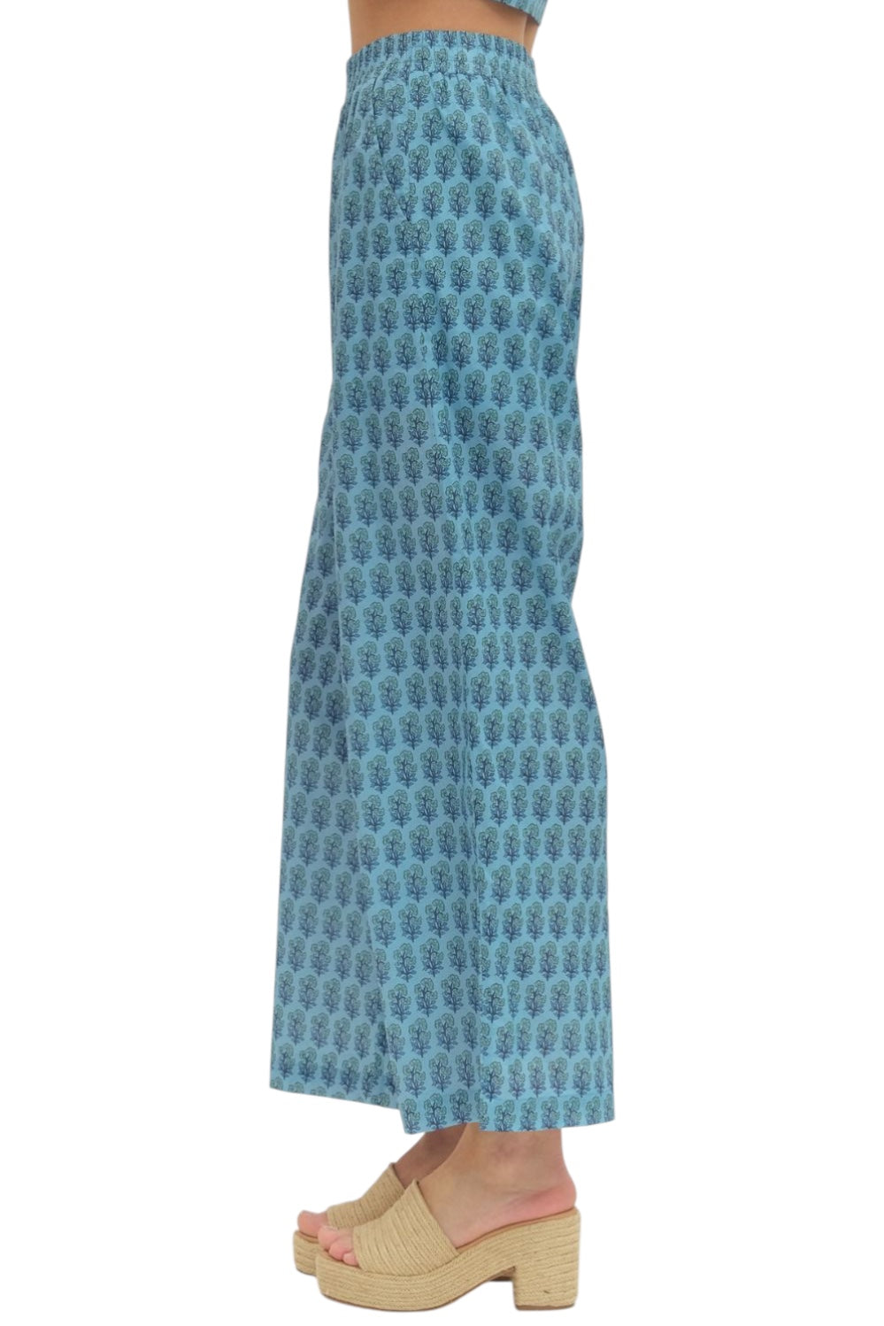 Bayes Block Print Pant Set