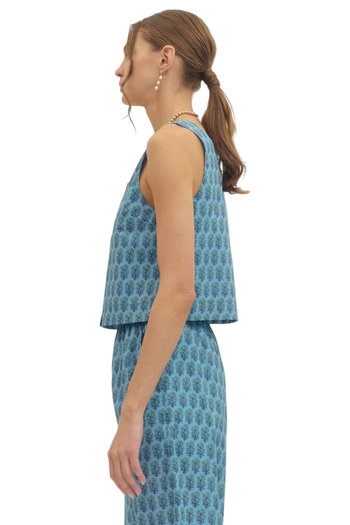 Bayes Block Print Pant Set