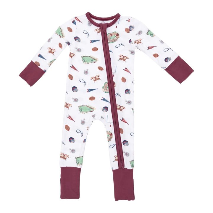 Vintage Football Convertible Romper