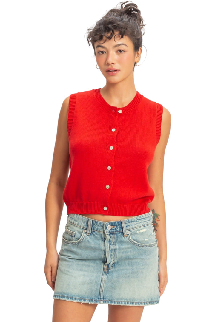 Briggs Sleeveless Sweater