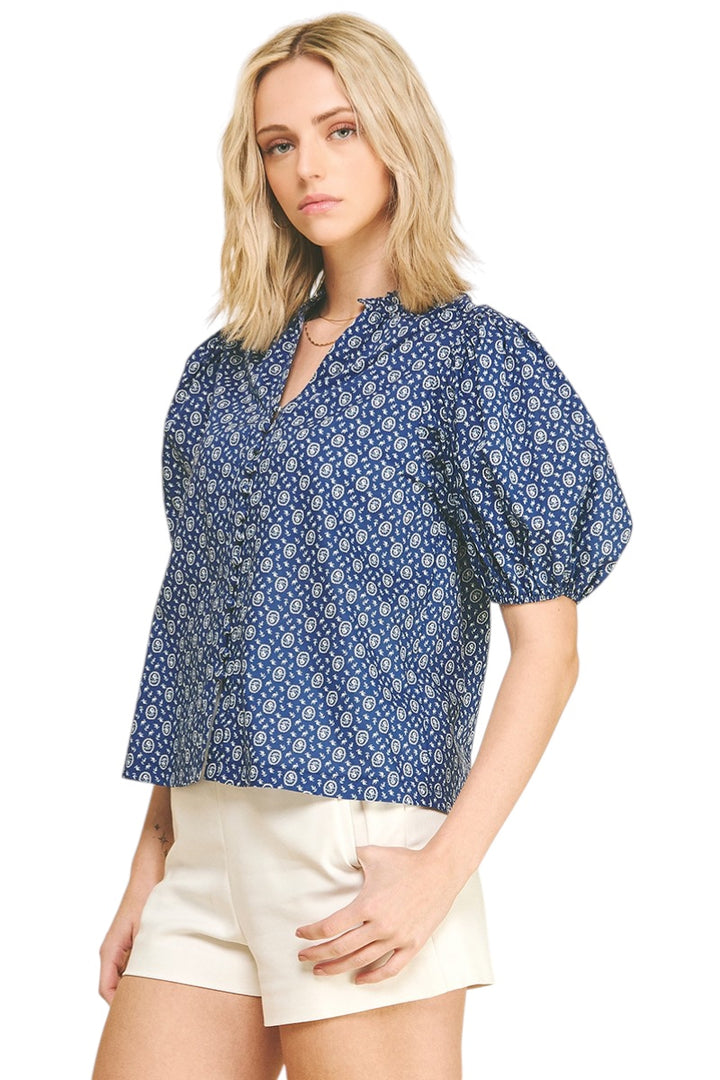 Larson Floral Printed Top