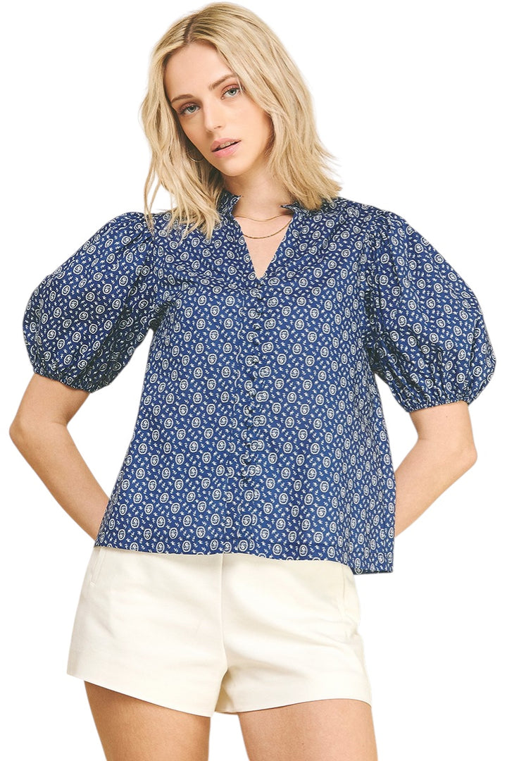 Larson Floral Printed Top