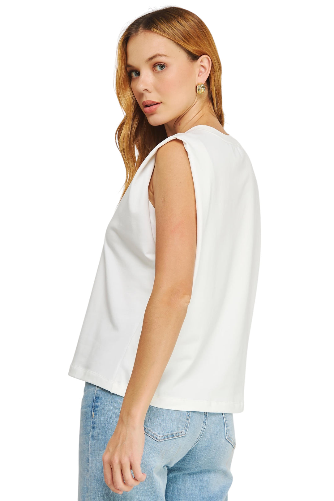 Stevie Cross Stitch Sleeveless Top