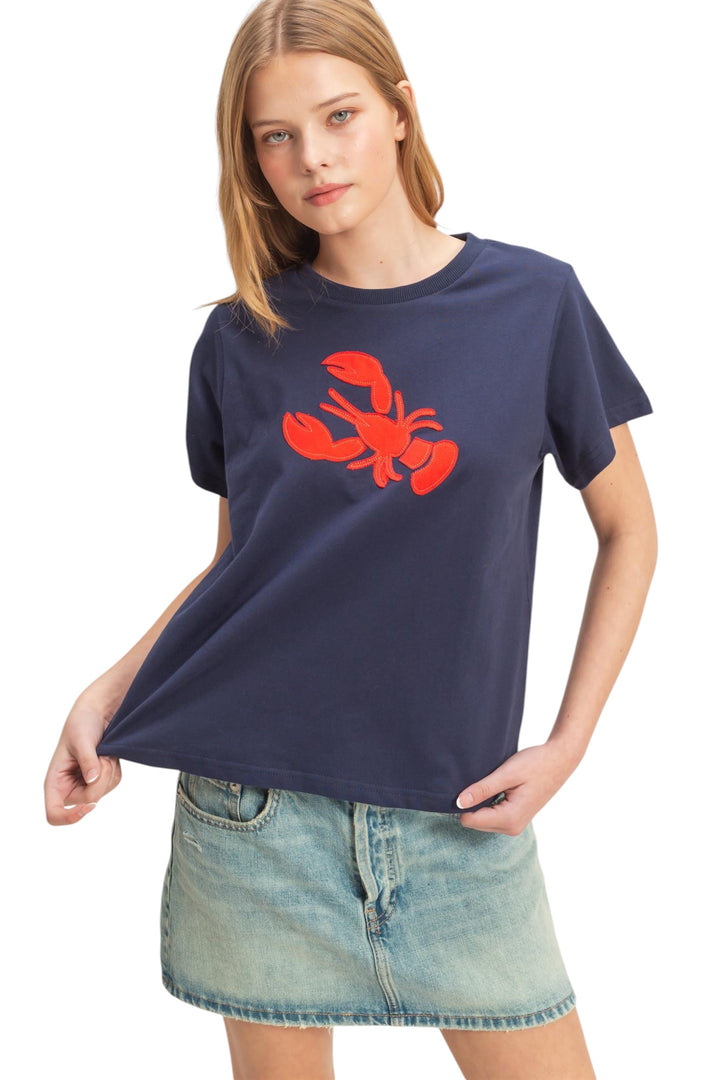 Rockland Lobster Patch Tee