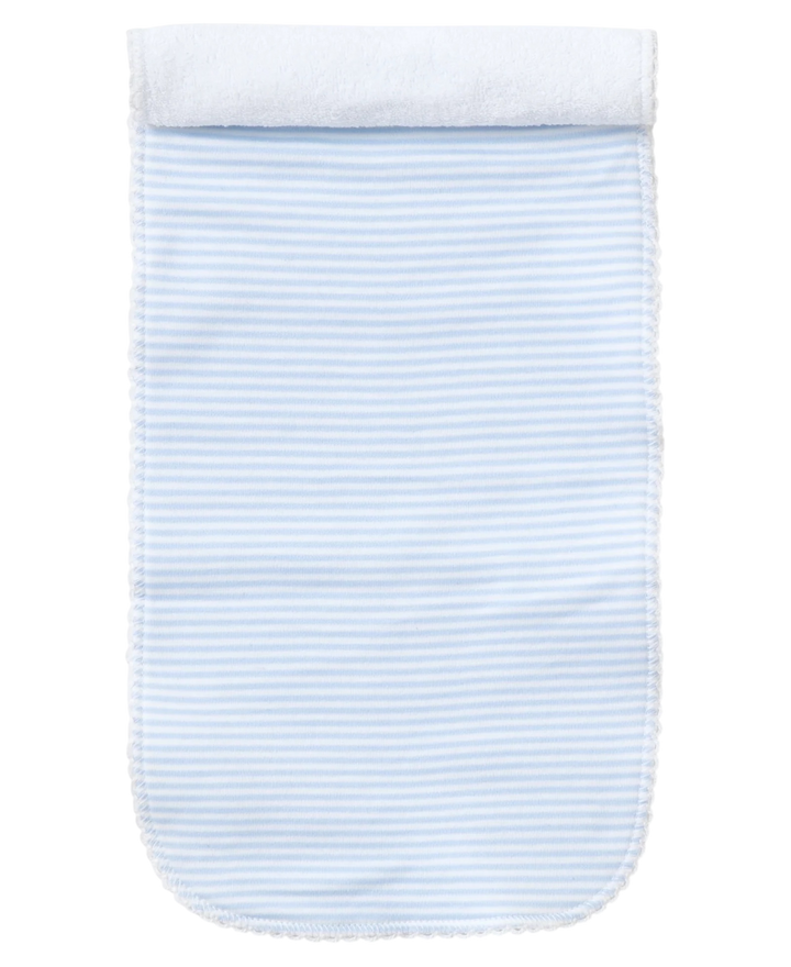 Simple Stripes Kissy Kissy Burp Cloth
