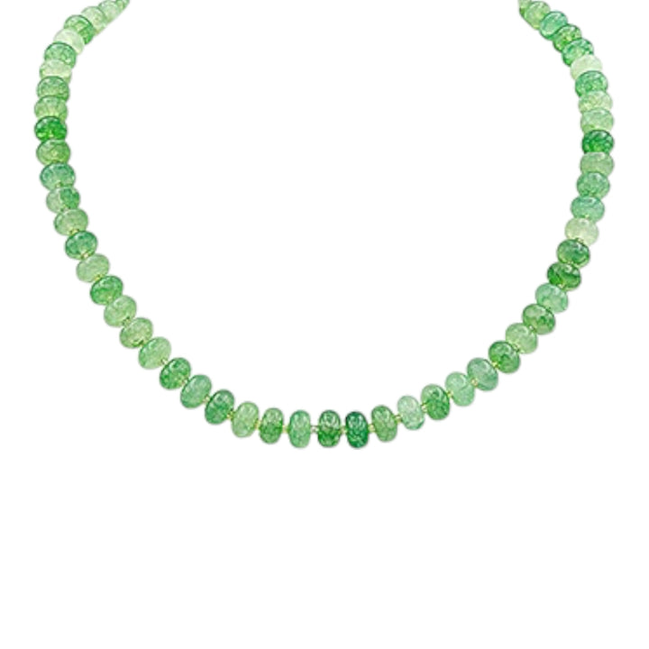 Rondelle Stone Candy Necklace
