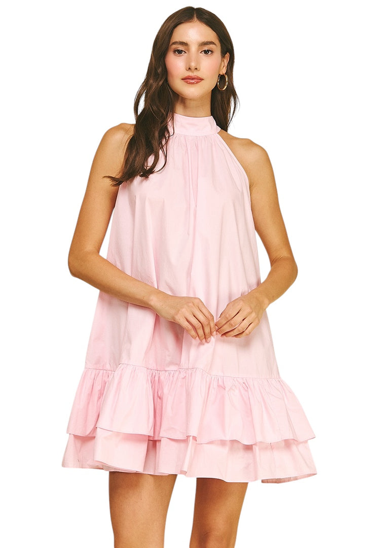 Fleetwood Halter Mini Dress