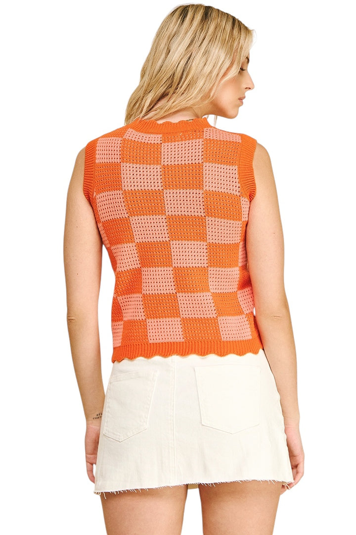 McKibbon Sleeveless Knit Tank