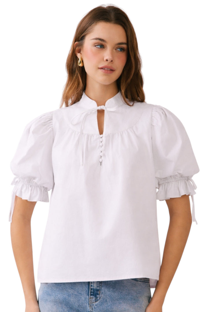 Calder Puff Sleeve Top
