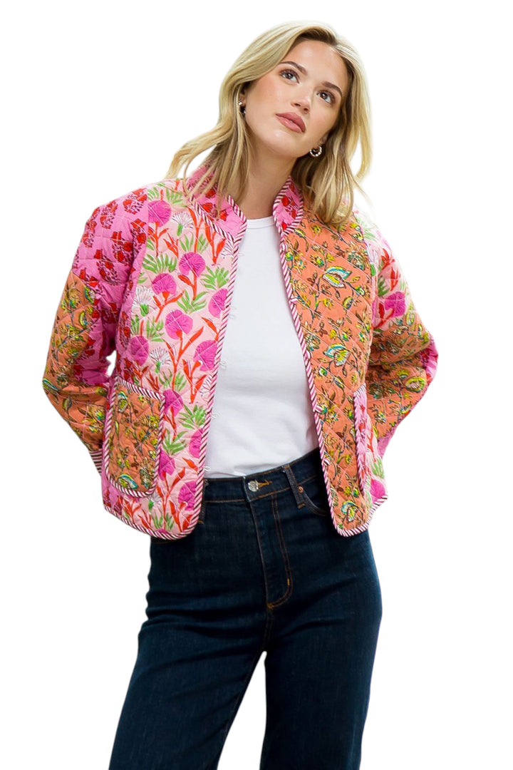 Culver Patchwork Quilted Jacket