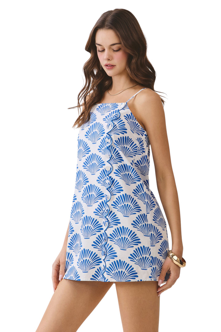 Sullivan Scalloped Mini Dress